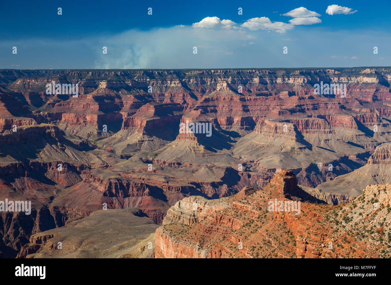 Grand Canyon von Pipe Creek Vista, Arizona, USA Stockfoto