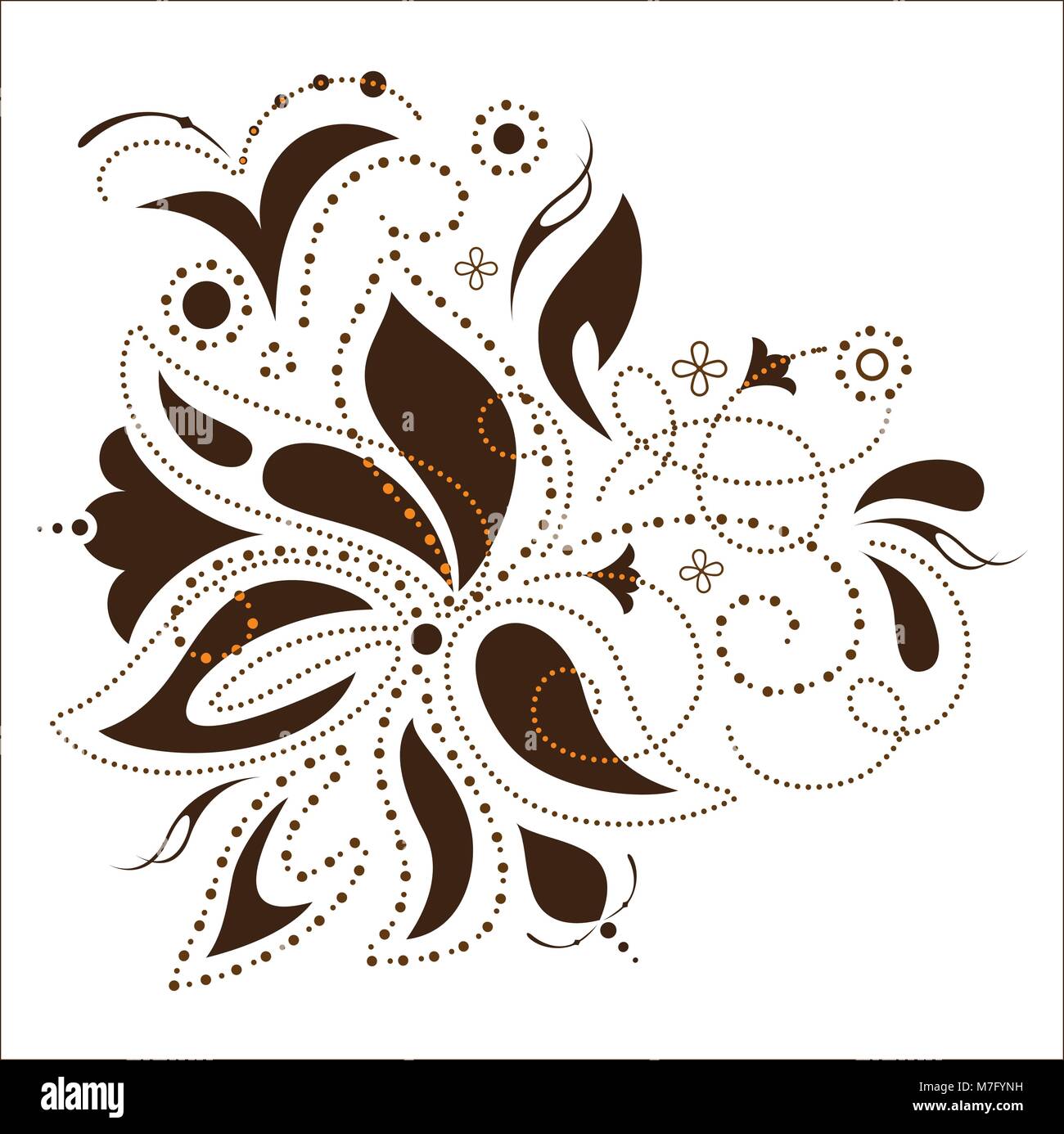 Vector flower Design Stock Vektor