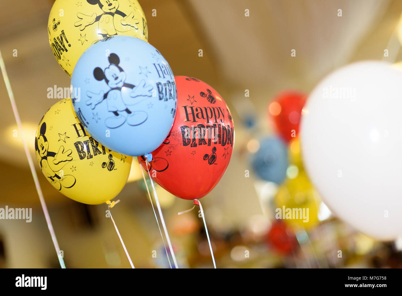 Party-Ballons Stockfoto