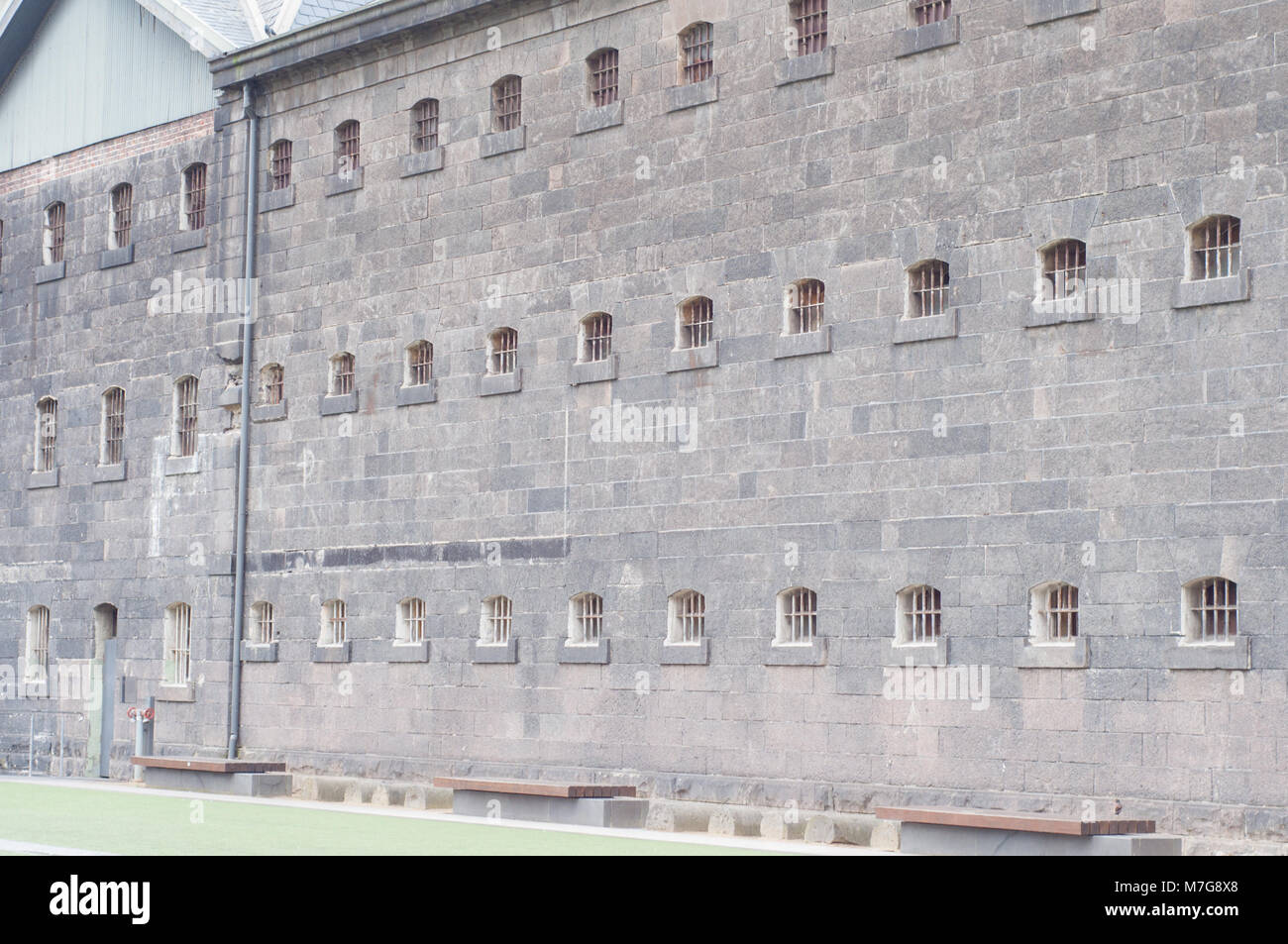 Old Melbourne Gaol Stockfoto