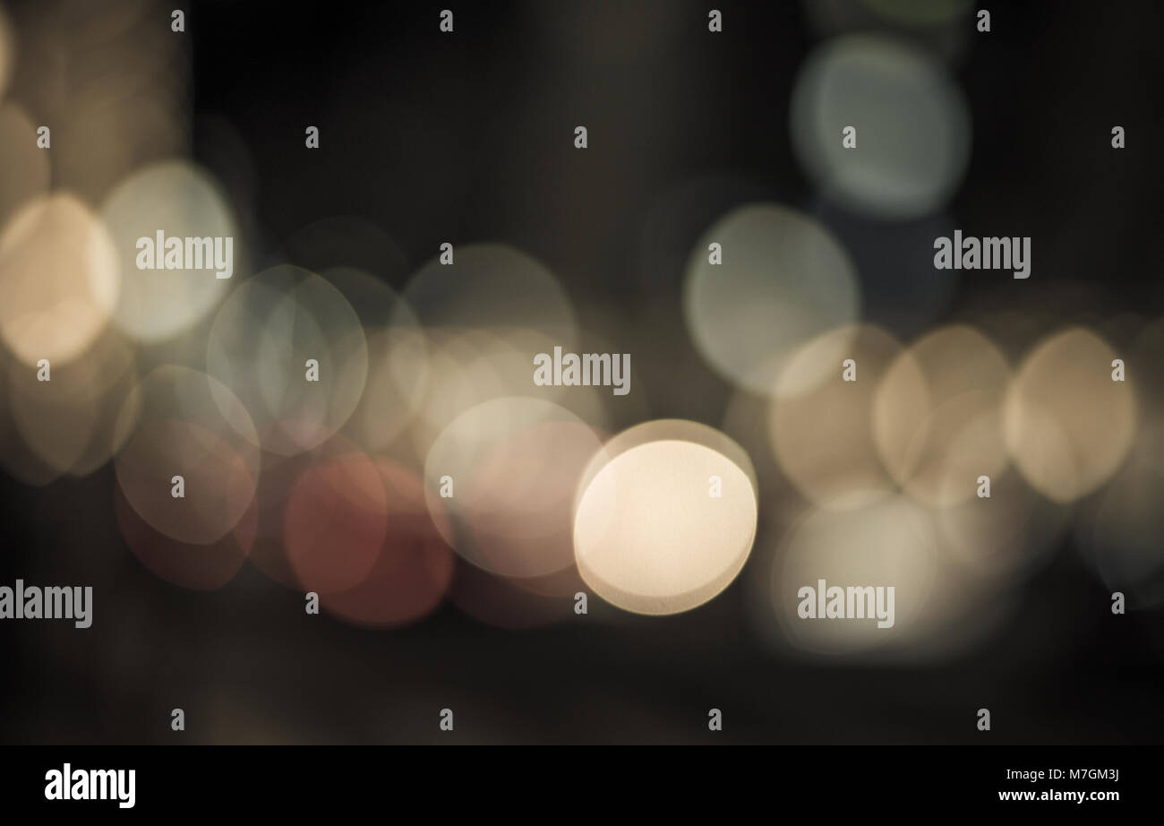 Abstrakte bokeh leuchtet. Perfekte festliche Hintergrund. Stockfoto