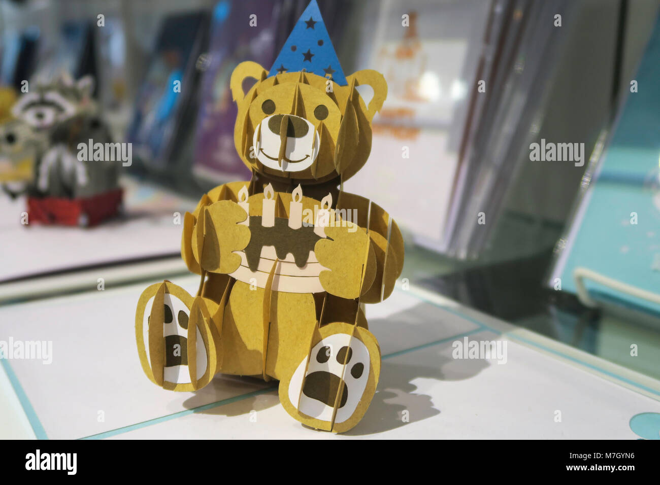 Lovepop Karten auf dem Markt von Macy's Department Store, NEW YORK CITY, USA Stockfoto