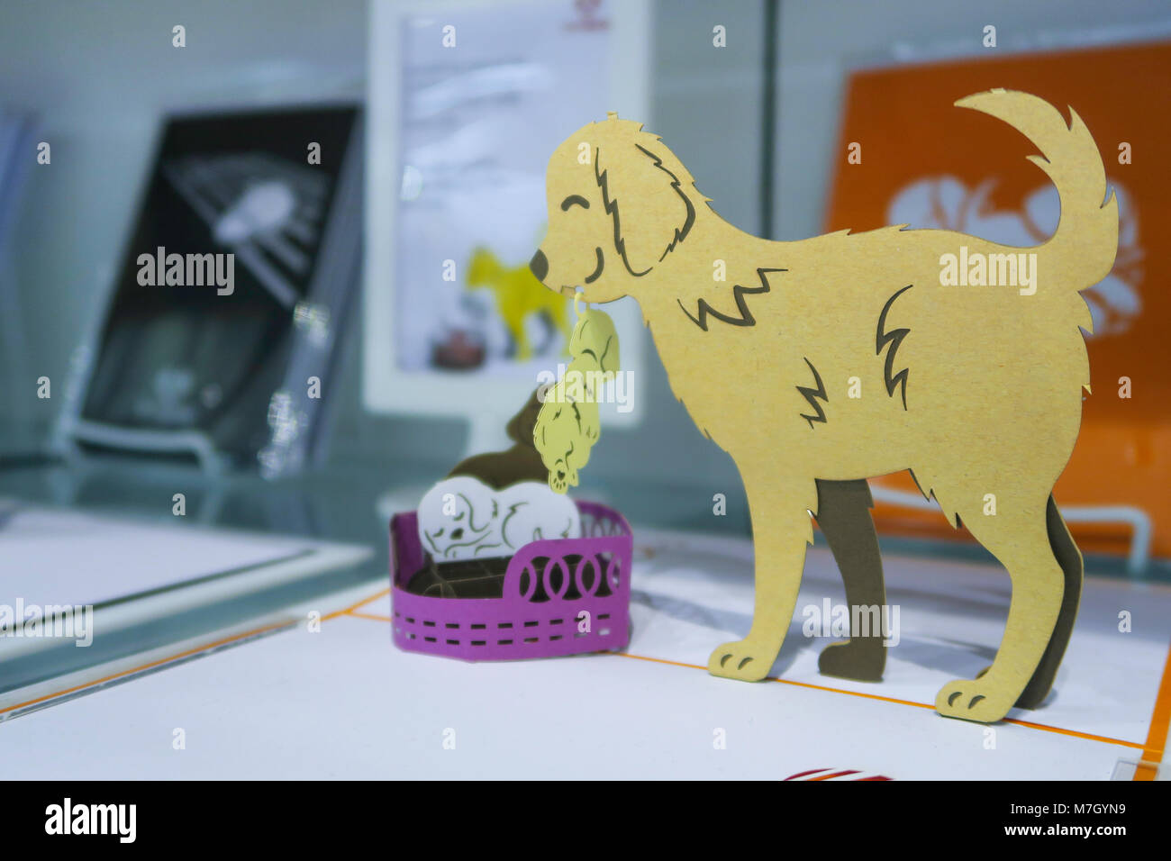 Lovepop Karten auf dem Markt von Macy's Department Store, NEW YORK CITY, USA Stockfoto