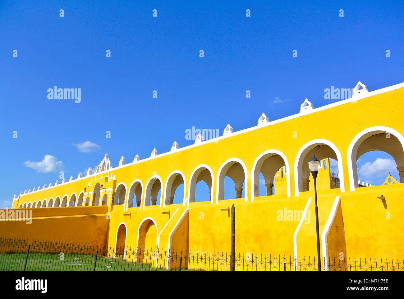 San Antonio de Padua Kloster in Izamal, Yucatan, Mexiko Stockfoto