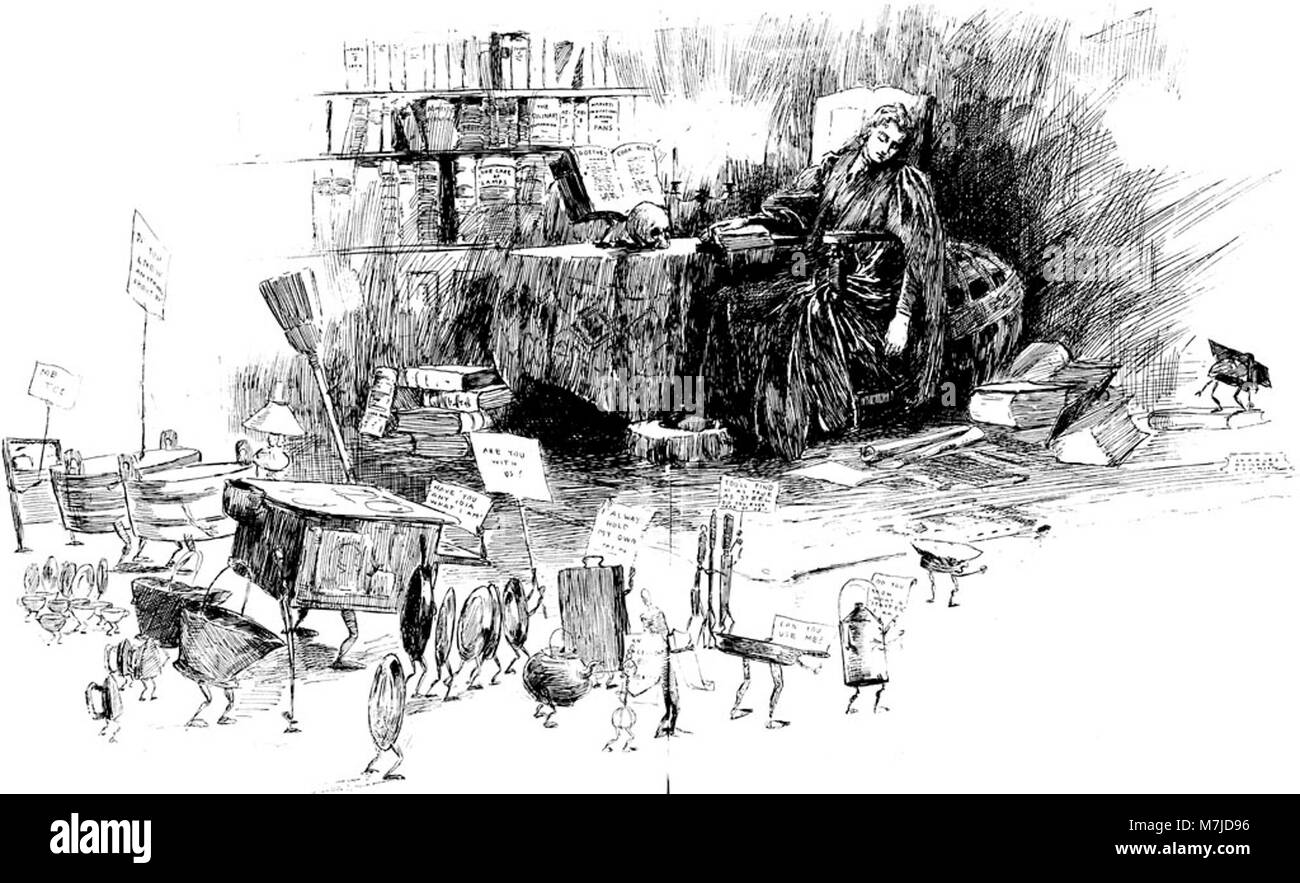 Eine Illustration oder ein Bild, das dazu dient, eine junge Frau am Rande des Abschlusses zu ermutigen und zu feiern und die Bedeutung der Bildung hervorzuheben. Stockfoto