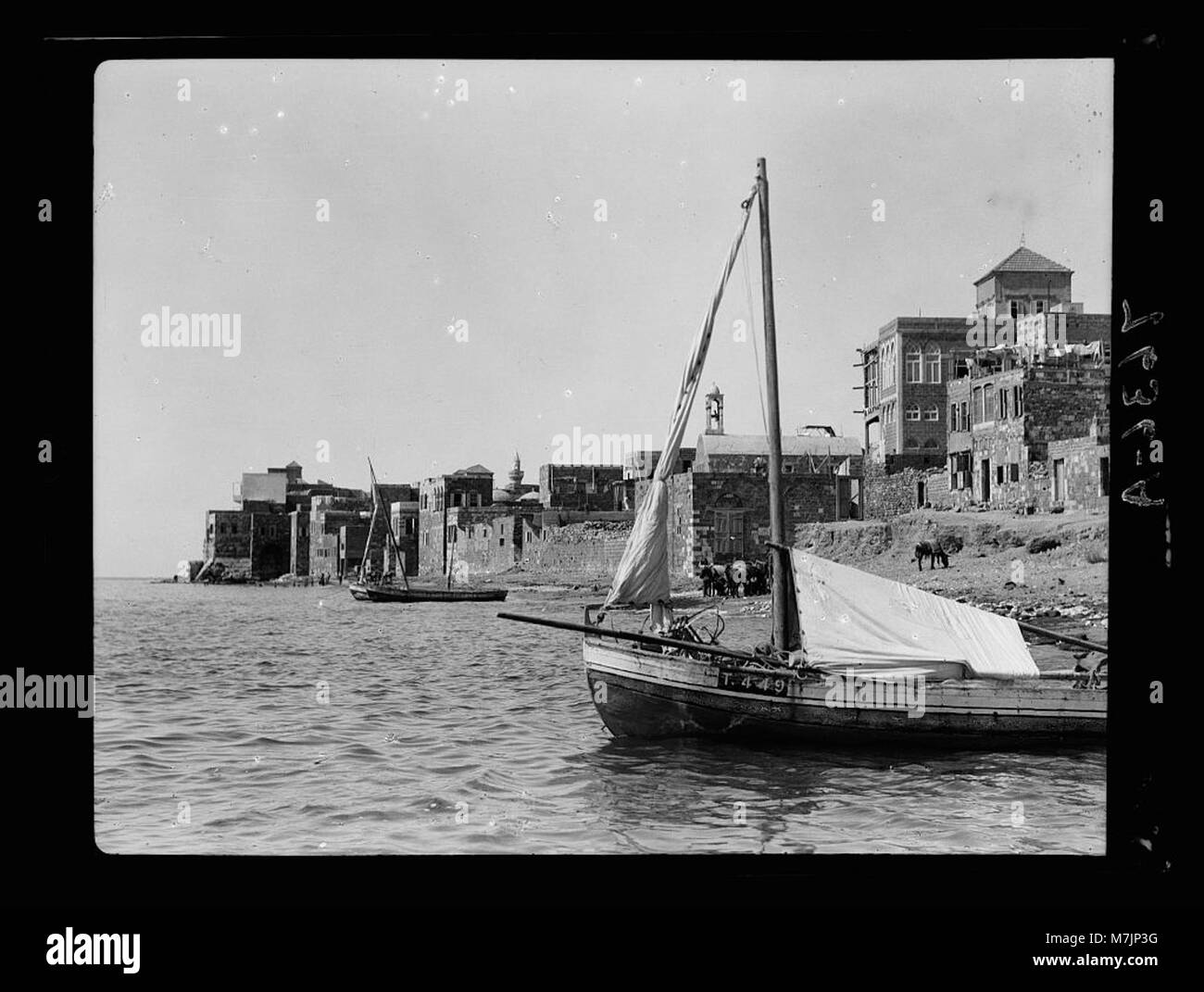 Tartus. Die Stadt, die am Ufer entlang auf der LOC 17029 matpc. Stockfoto