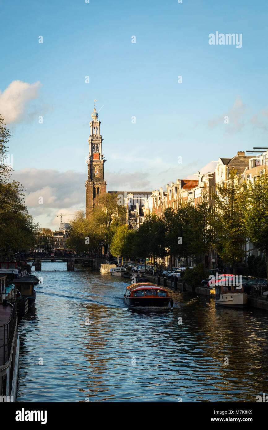 Amsterdam Canal Stockfoto
