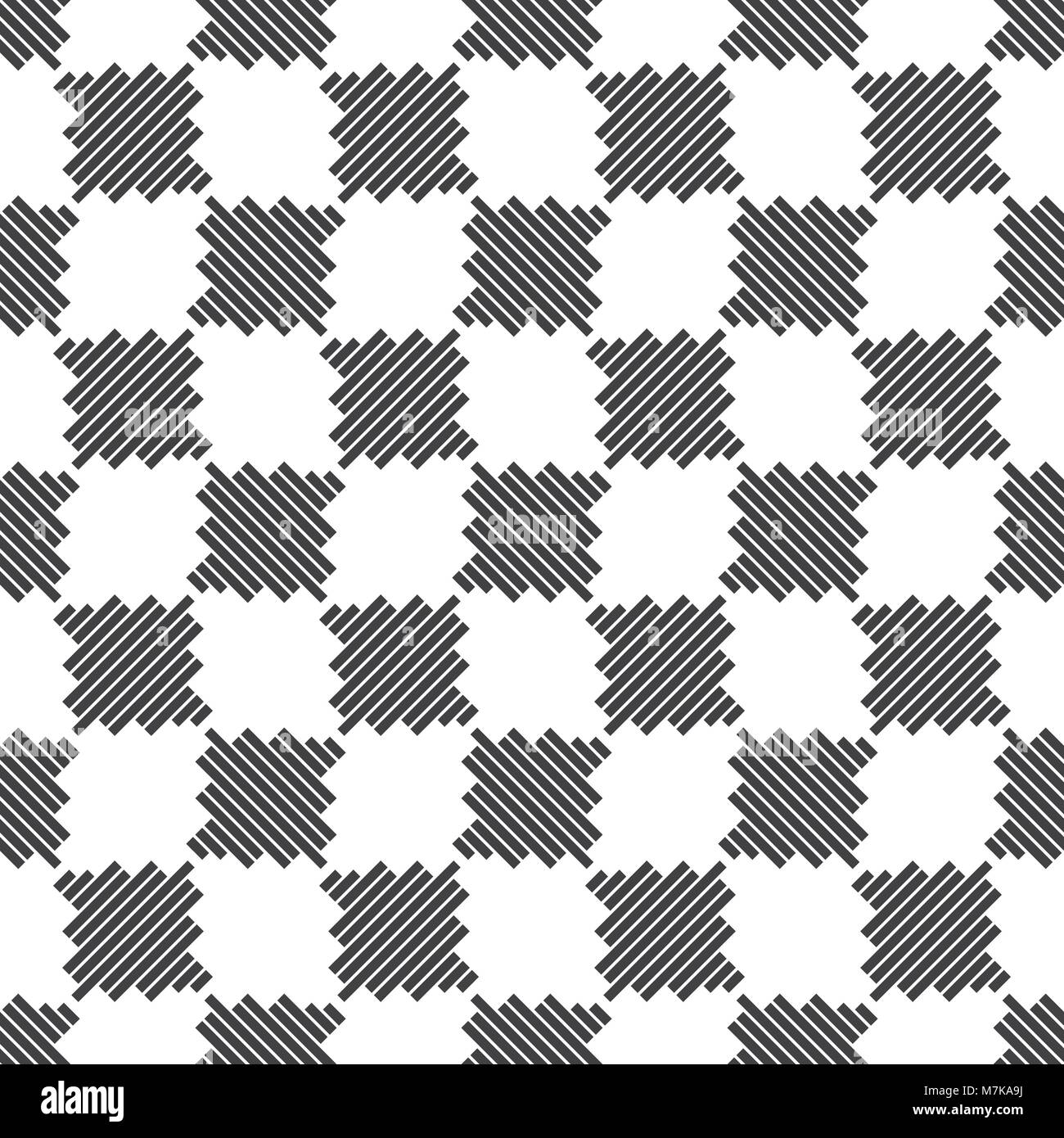 Nahtlose Schachbrettmuster. Moderne, elegante Textur. Zeitgenössische original Design. Vektor Element der grafischen Gestaltung Stock Vektor