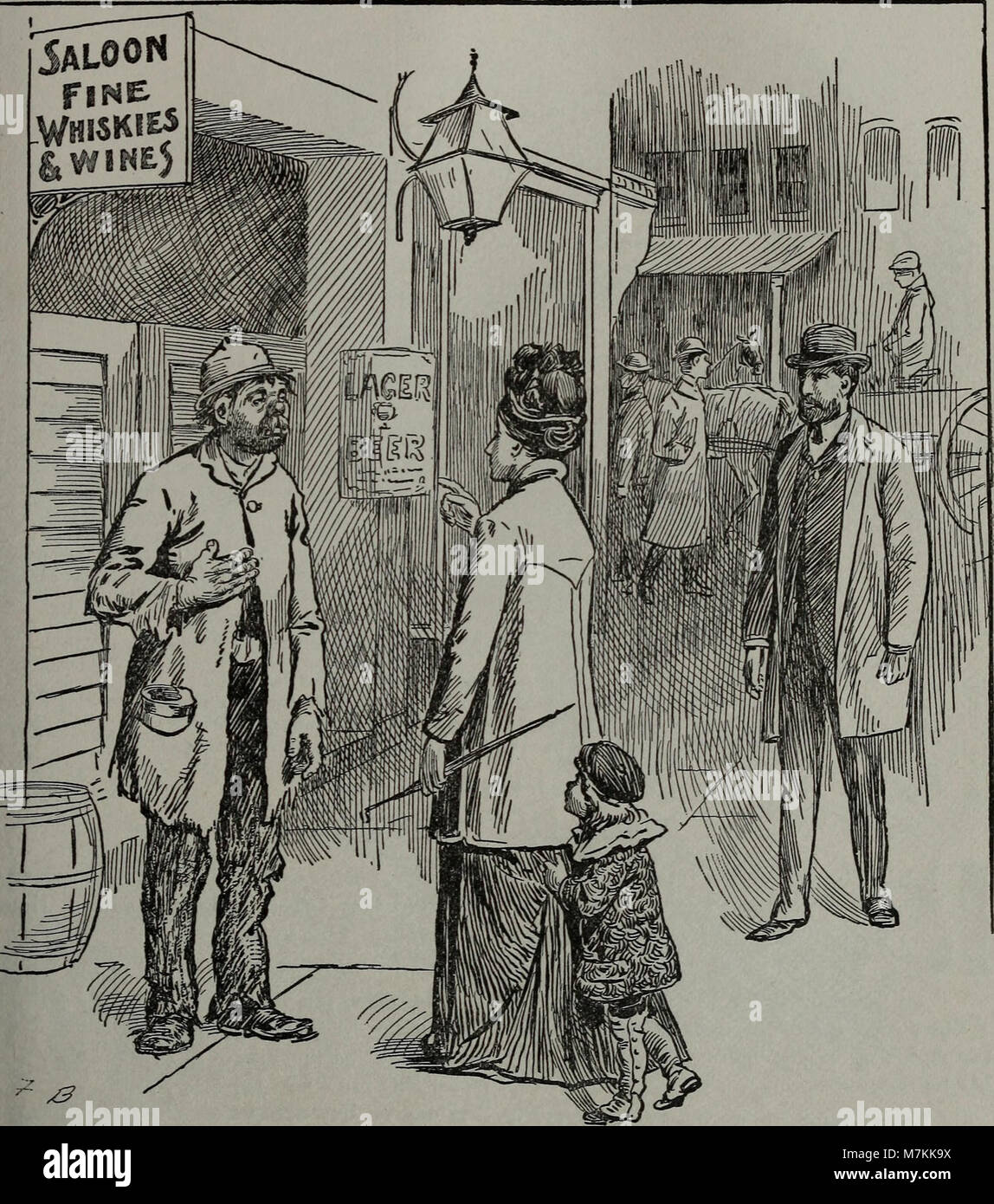 Die 1902 erschienene Publikation *Blasts from the RAM’s Horn* enthält satirische Schriften und Karikaturen, die sich mit sozialen, politischen und moralischen Fragen befassen und die amerikanischen Reformdenken und den öffentlichen Diskurs des frühen 20. Jahrhunderts widerspiegeln. Stockfoto