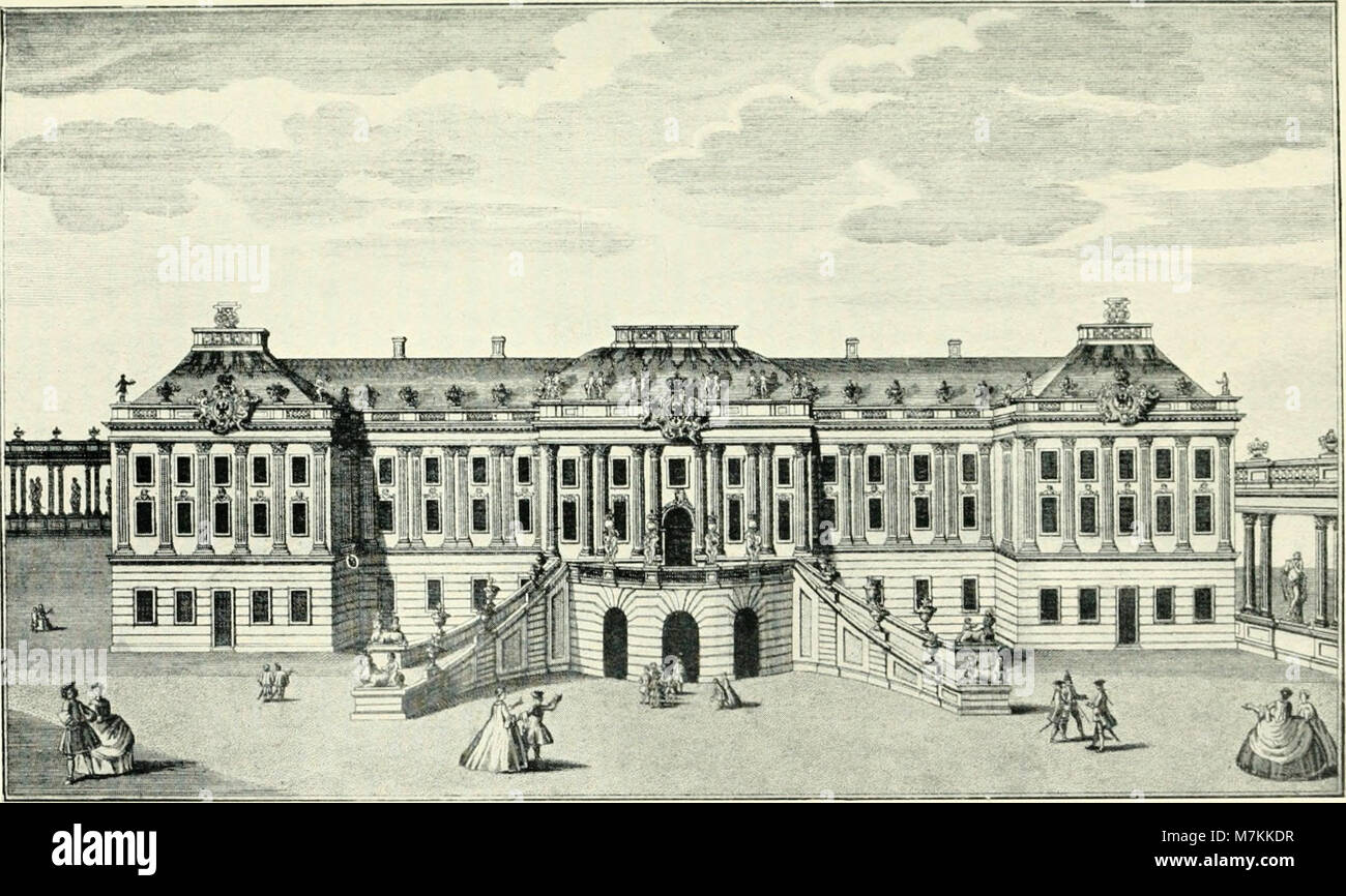 Eine 1913 erschienene Publikation, die die Memoiren und Briefe des Barons Charles Louis von Pöllnitz, eines europäischen Höflings und Abenteurers des 18. Jahrhunderts, dokumentiert seine Reisen, sein soziales Leben und seine Beobachtungen europäischer Höfe. Stockfoto