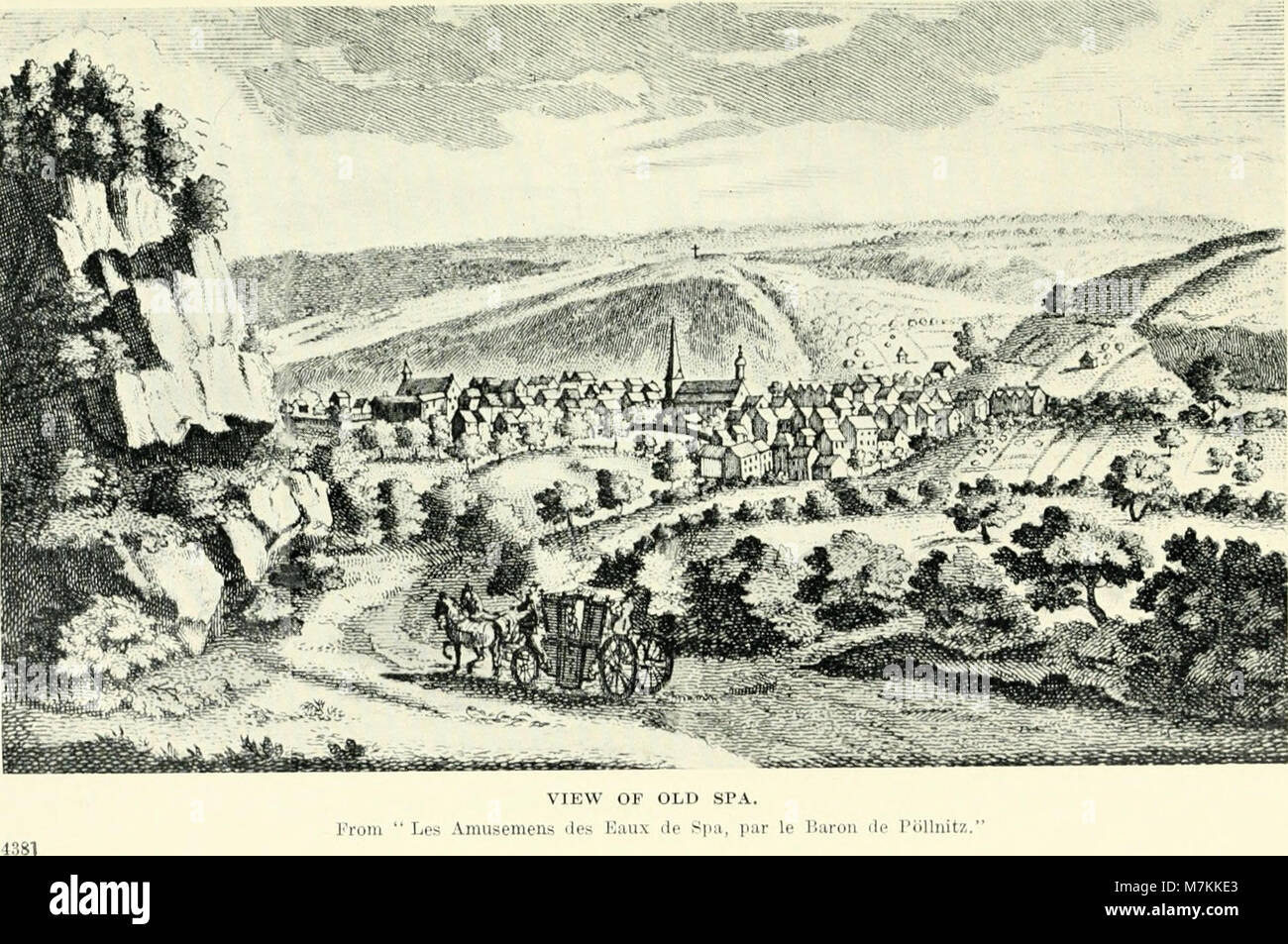 Die Memoiren des Freiherrn Karl Ludwig von Pöllnitz erzählen von seinem Leben als europäischer Adliger und Reisender aus dem 18. Jahrhundert und geben aus erster Hand Einblicke in die aristokratische Gesellschaft und das Hofleben. Stockfoto