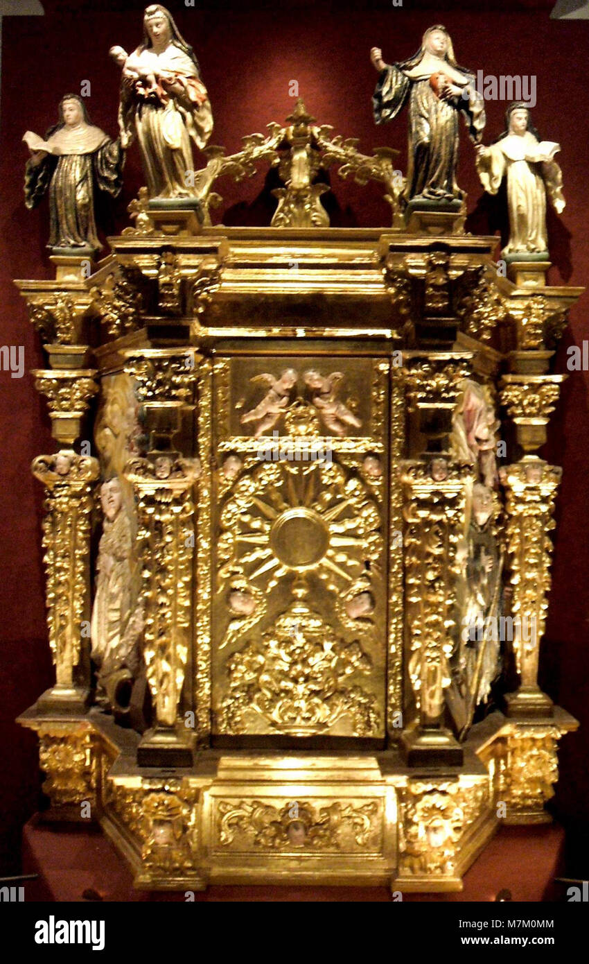 Cañas - Monasterio de Santa María de San Salvador de Cañas (La Rioja), 03. Stockfoto