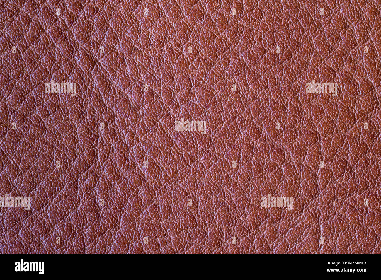 Braunes Leder closeup Textur Stockfoto