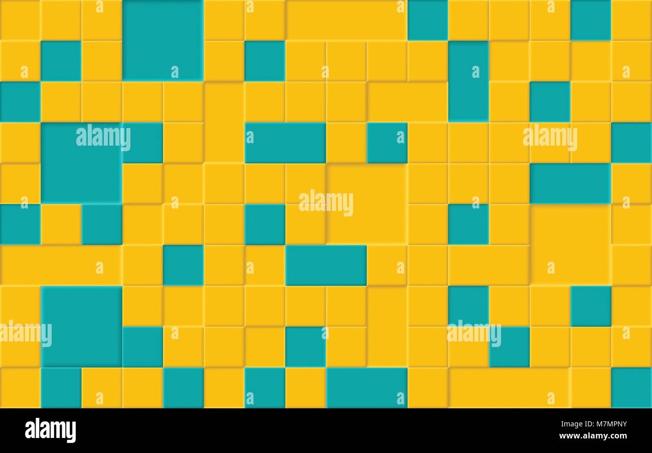 Bunte helle abstrakte Horizontale nahtlose Muster, Badezimmer oder Bodenfliesen für Hintergrund Stock Vektor