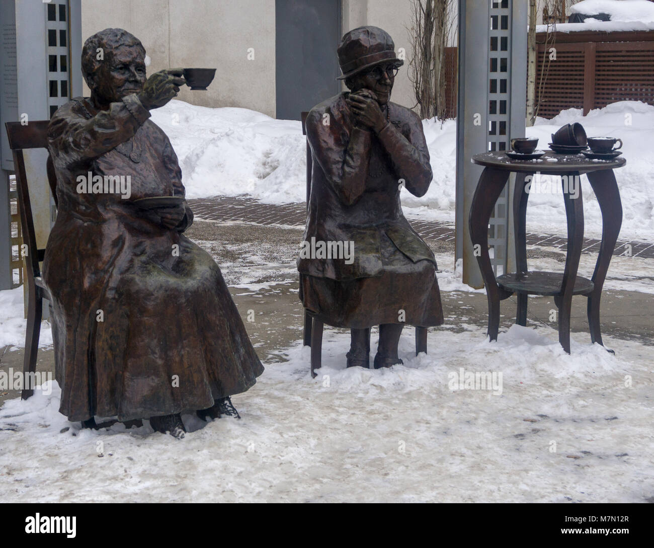 Frauen sind Personen.... Calgary, Alberta Kanada Stockfoto