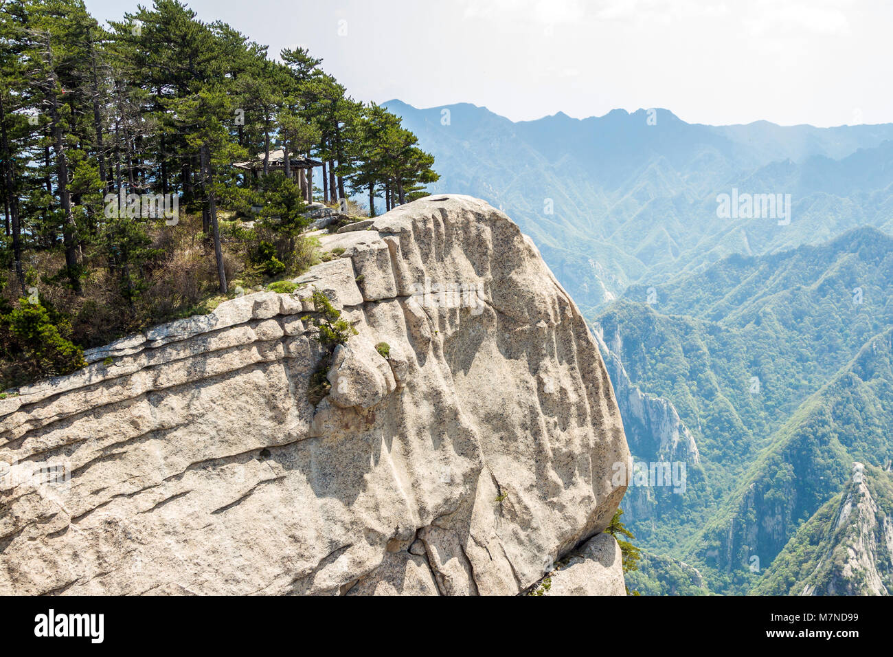 China, Provinz Shaanxi, Berg Huashan Stockfoto