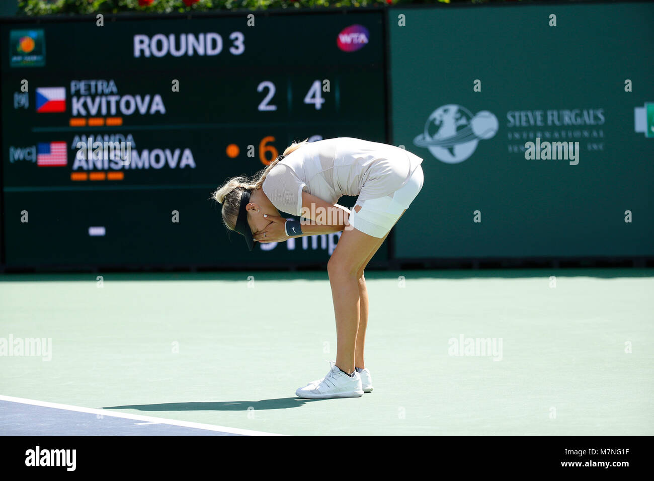 Indian Wells, Kalifornien, USA. 11 Mär, 2018. März 11, 2018 Amanda ...