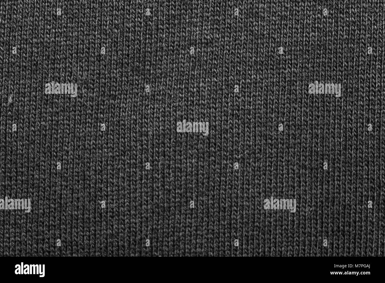Neutrales Grau Textur Baumwolle sack sacking Land Hintergrund. Stockfoto