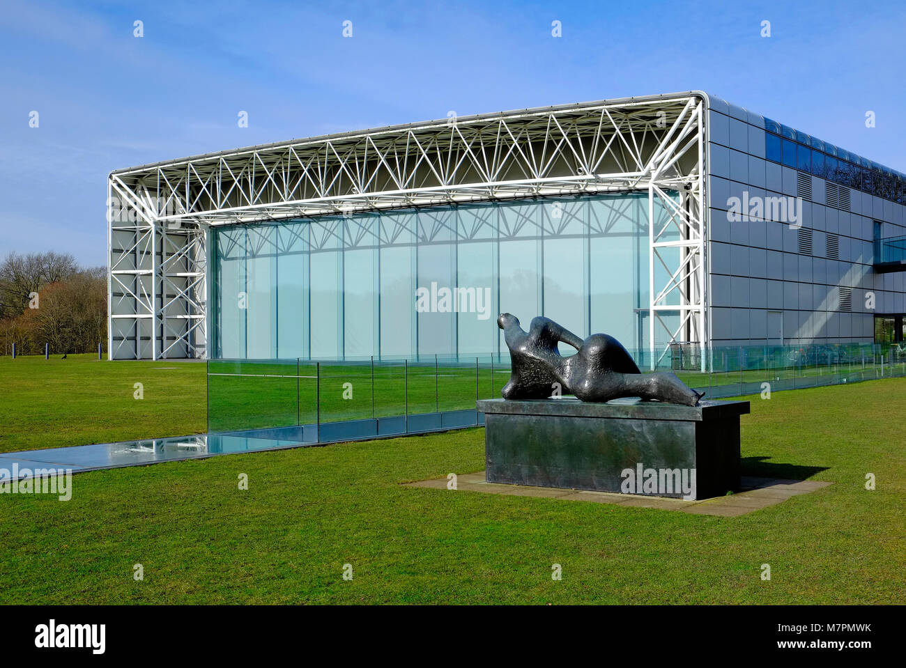 Die sainsbury Zentrum für bildende Kunst, UEA, Norwich, Norfolk, England Stockfoto