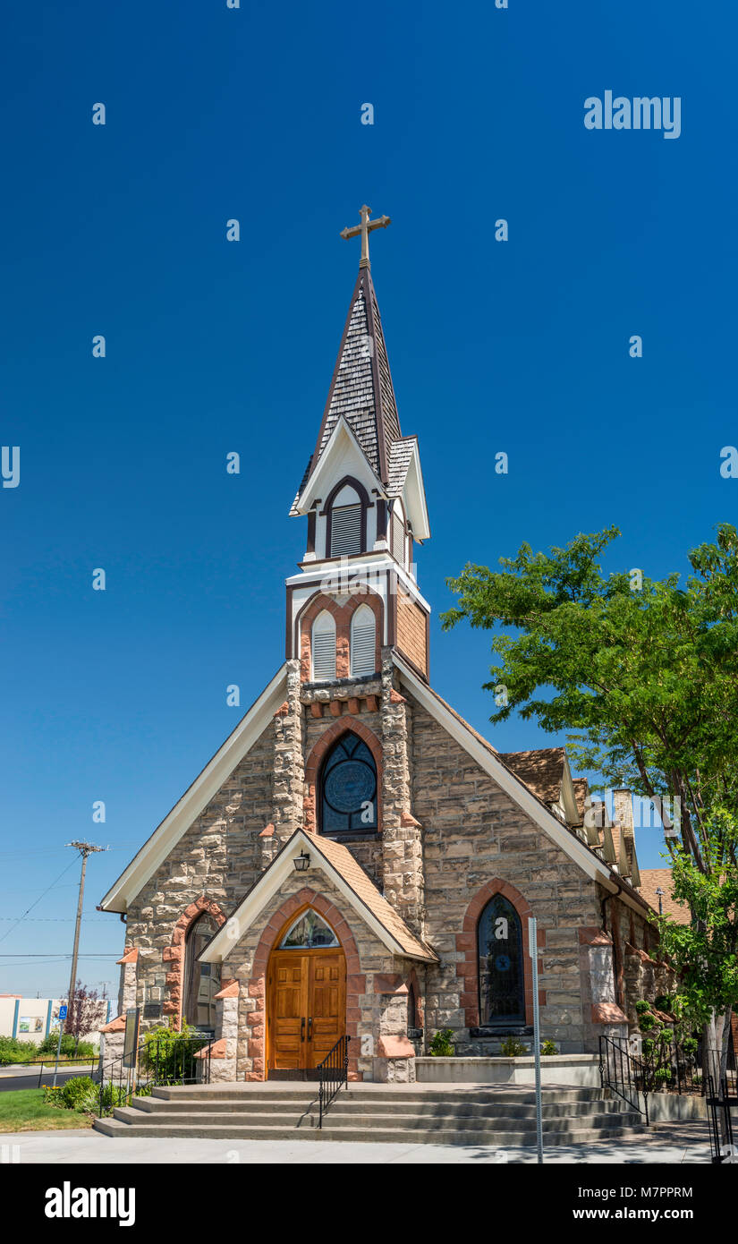 Trinity Episcopal Church, erbaut 1898, in N. Arthur Avenue in Pocatello, Idaho, USA Stockfoto