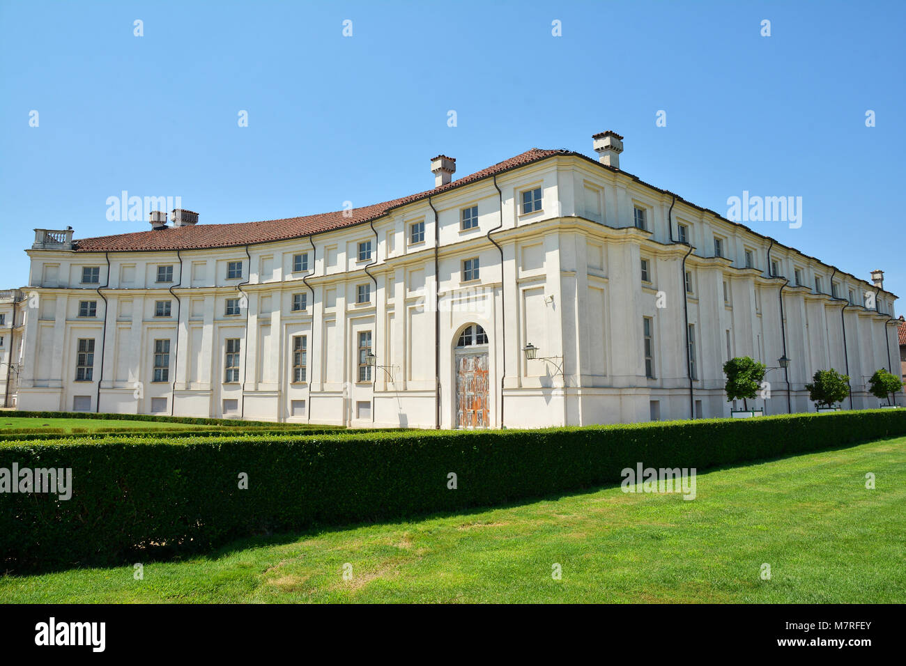 TURIN, Italien - Juli 22., 2017. Stupinigi Palace, Jagdschloss, top Attraktion in Turin, Italien Stockfoto