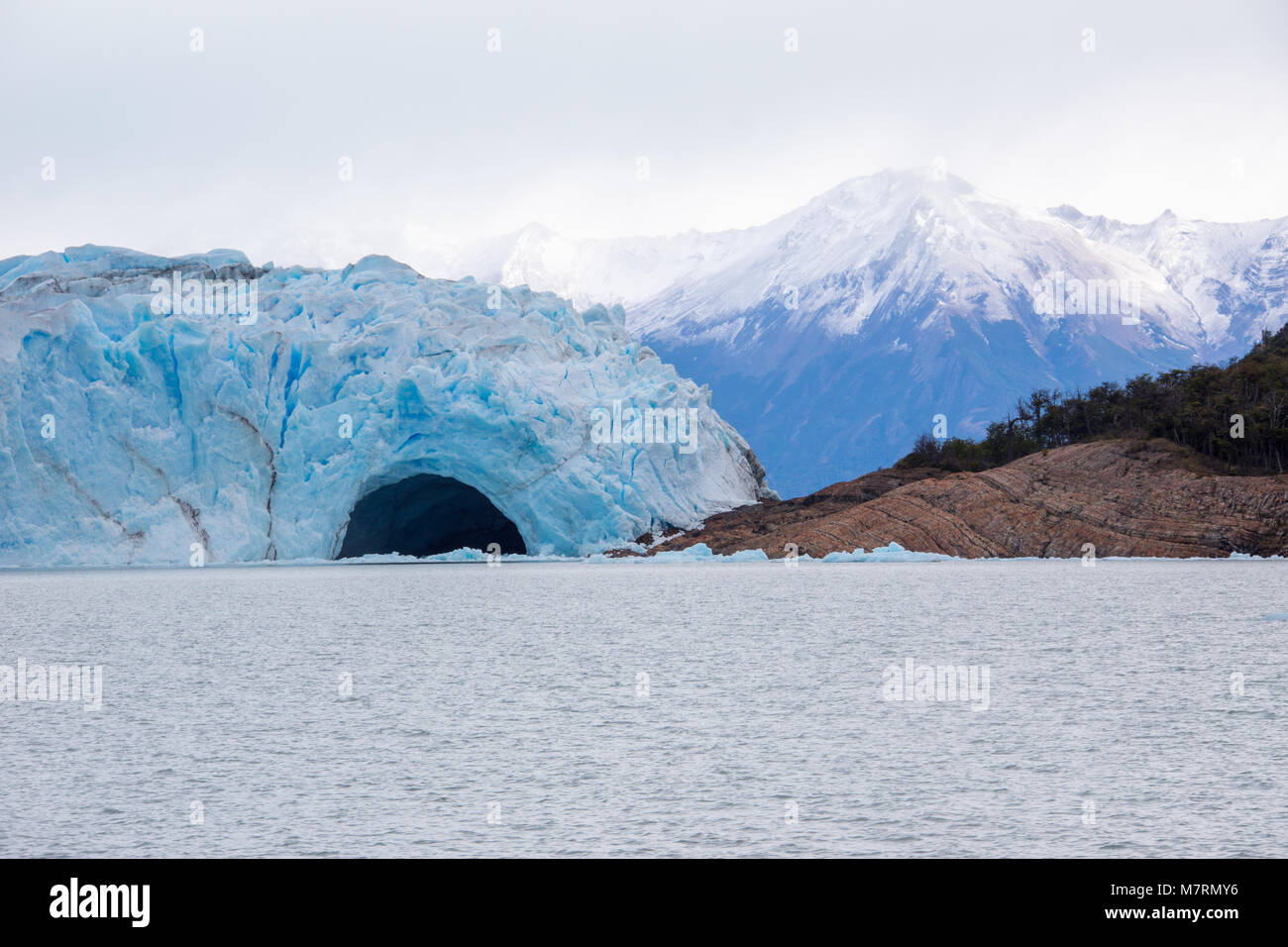 Perito Moreno Gletscher ice Brücke, Patagonien, Argentinien Stockfoto