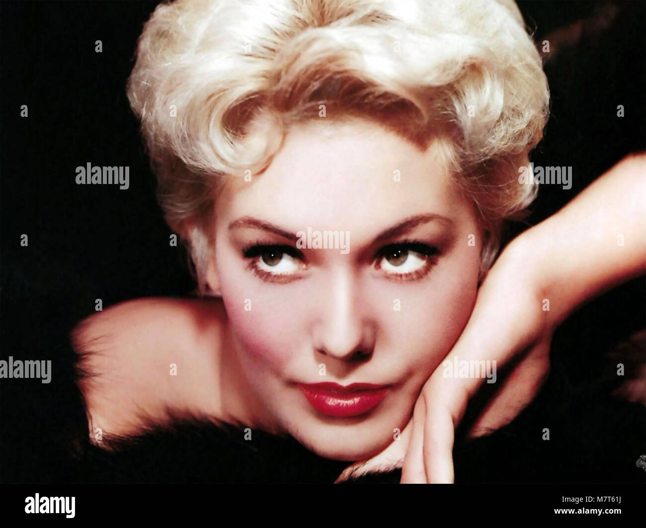 KIM NOVAK amerikanische Schauspielerin ungefähr 1955 Stockfoto