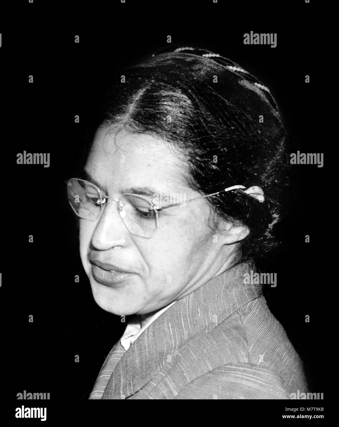 Rosa Parks (1913-2005). Stockfoto