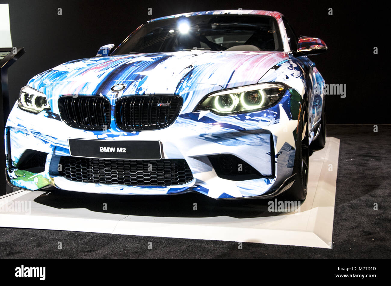 Die 2018 Chicago Auto Show drücken Sie auf Vorschau am McCormick Place in Chicago, IL, USA Mit: BMW M2 Wo: Chicago, Illinois, United States Wenn: 08 Feb 2018 Credit: Adam Bielawski/WENN.com Stockfoto