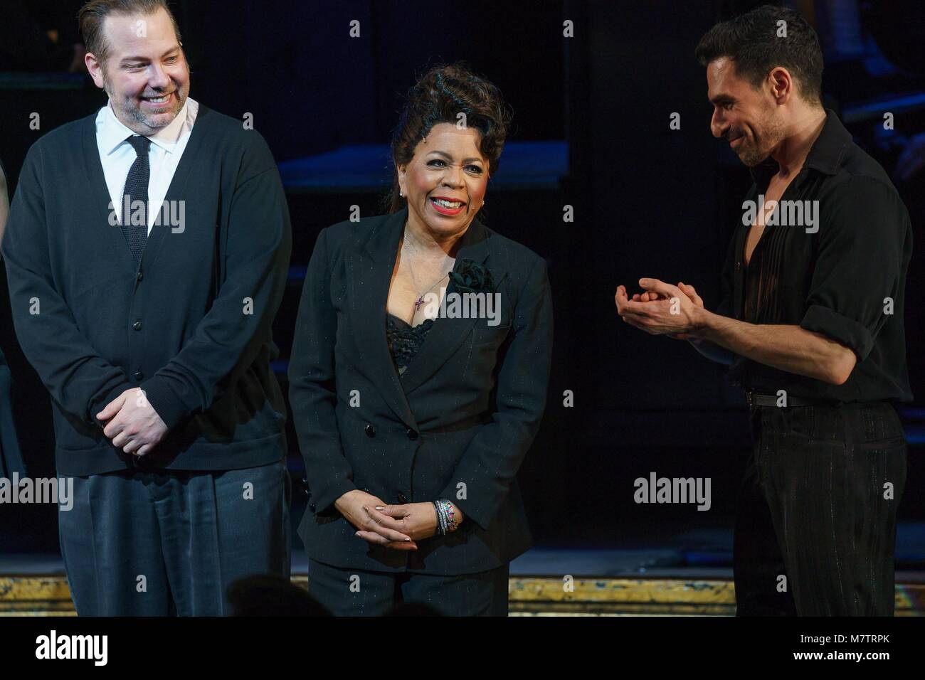New York, USA. 12 Mär, 2018. Valerie Simpson anwesend für Chicago am Broadway begrüßt neue gegossen, Ambassador Theatre, New York, NY 12. März 2018. Foto: Jason Smith/Everett Collection Credit: Everett Collection Inc/Alamy leben Nachrichten Stockfoto