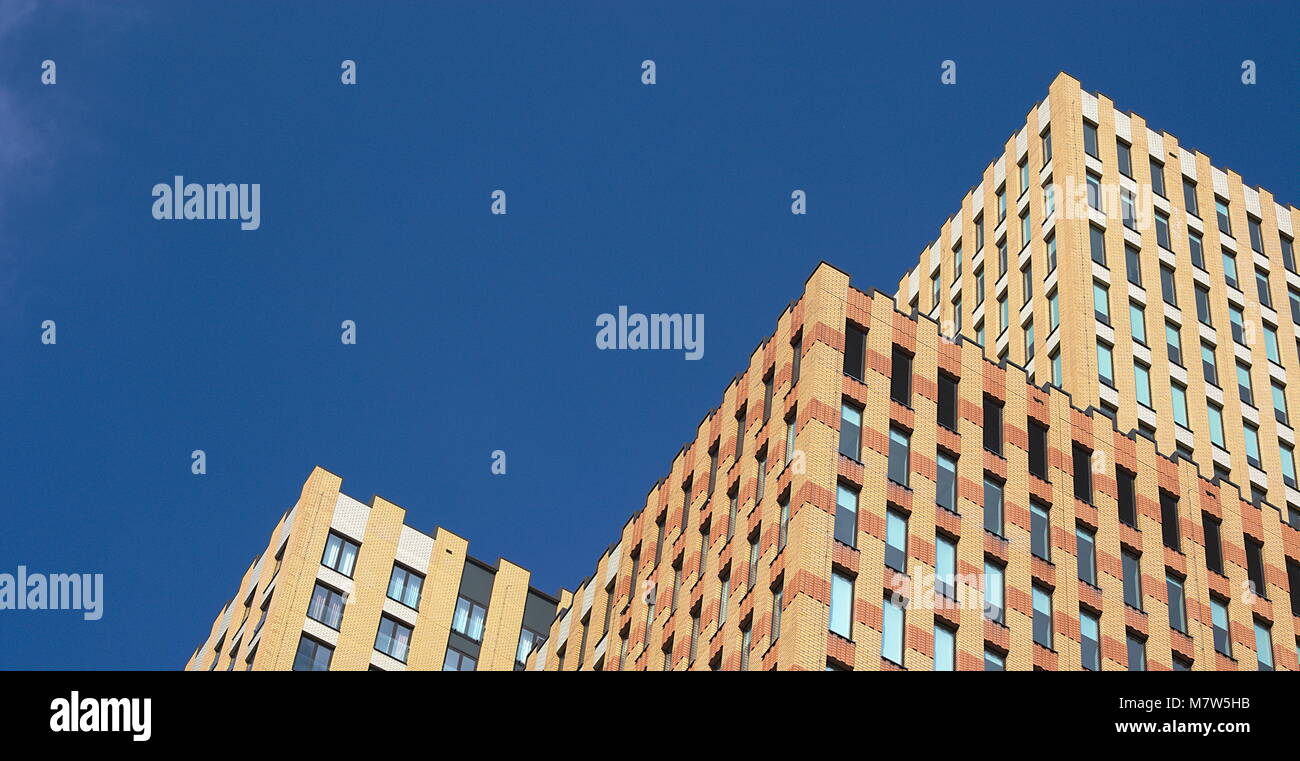 Bürogebäude in der Stadt Stockfoto
