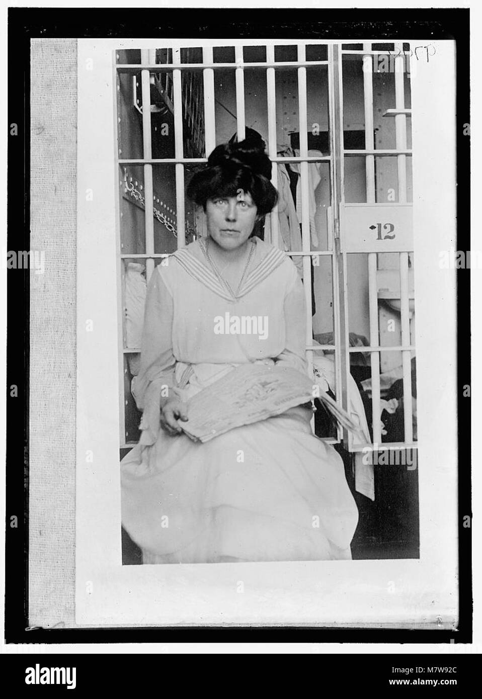 Verbrennungen, Miss Lucy, der C.U.W.S. Im Gefängnis LCCN 2016868634 Stockfoto