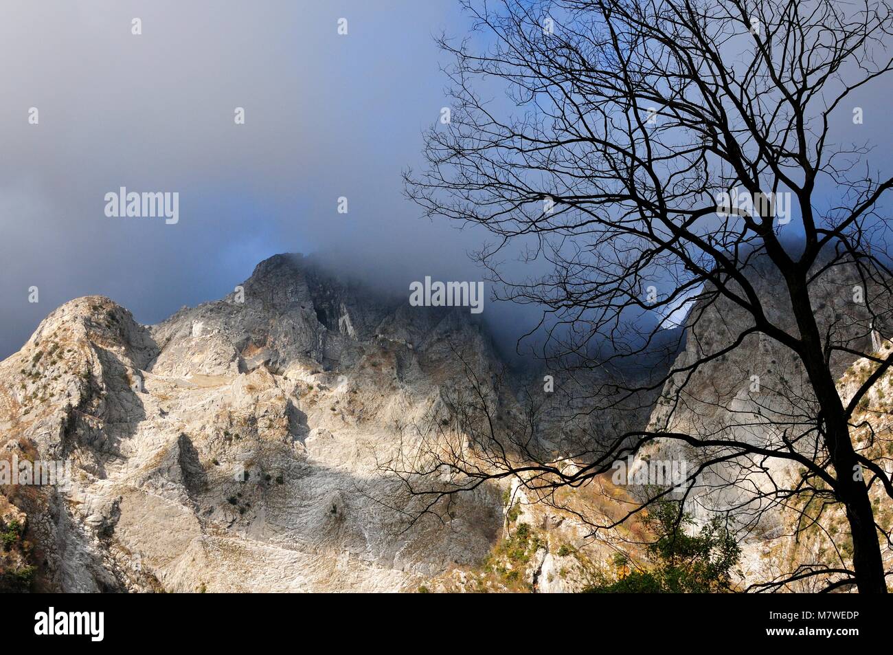 Trekking: Auf dem Weg von Michelangelo Stockfoto