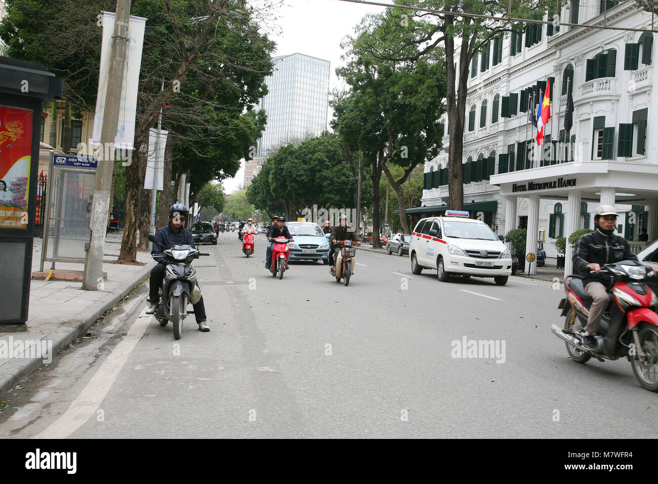 Vietnam das Leben auf der Straße Stockfoto