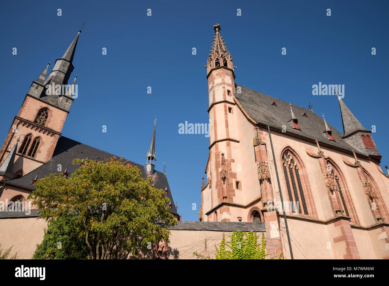 St. Valentinus und Michaelskapelle, Kiedrich, Rheingau, Hessen, Deutschland Stockfoto