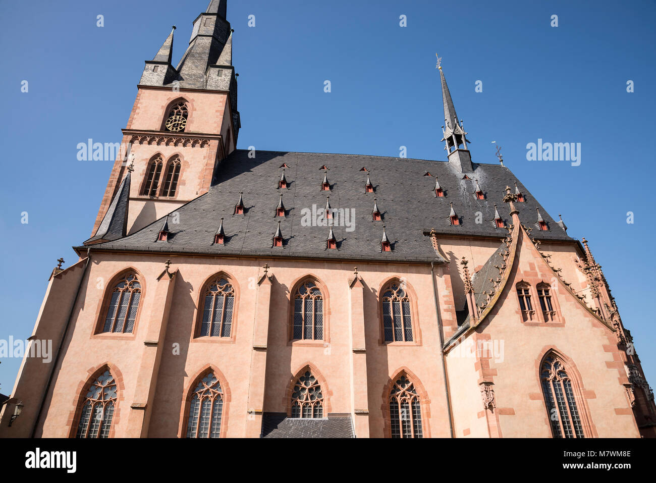 St. Valentinus, Kiedrich, Rheingau, Hessen, Deutschland Stockfoto