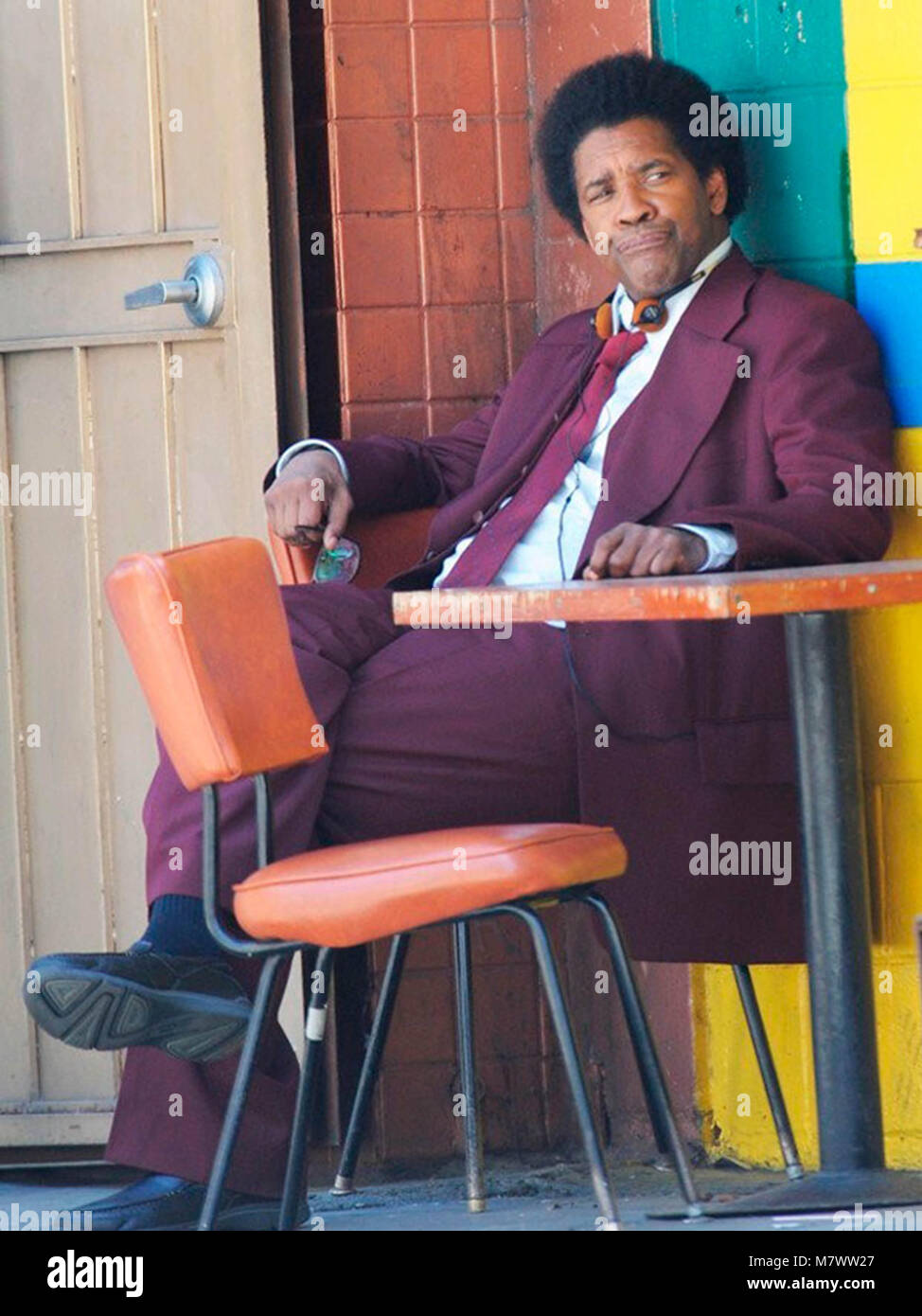 ROMAN J ISRAEL ESQ (2017) 006 Stockfoto
