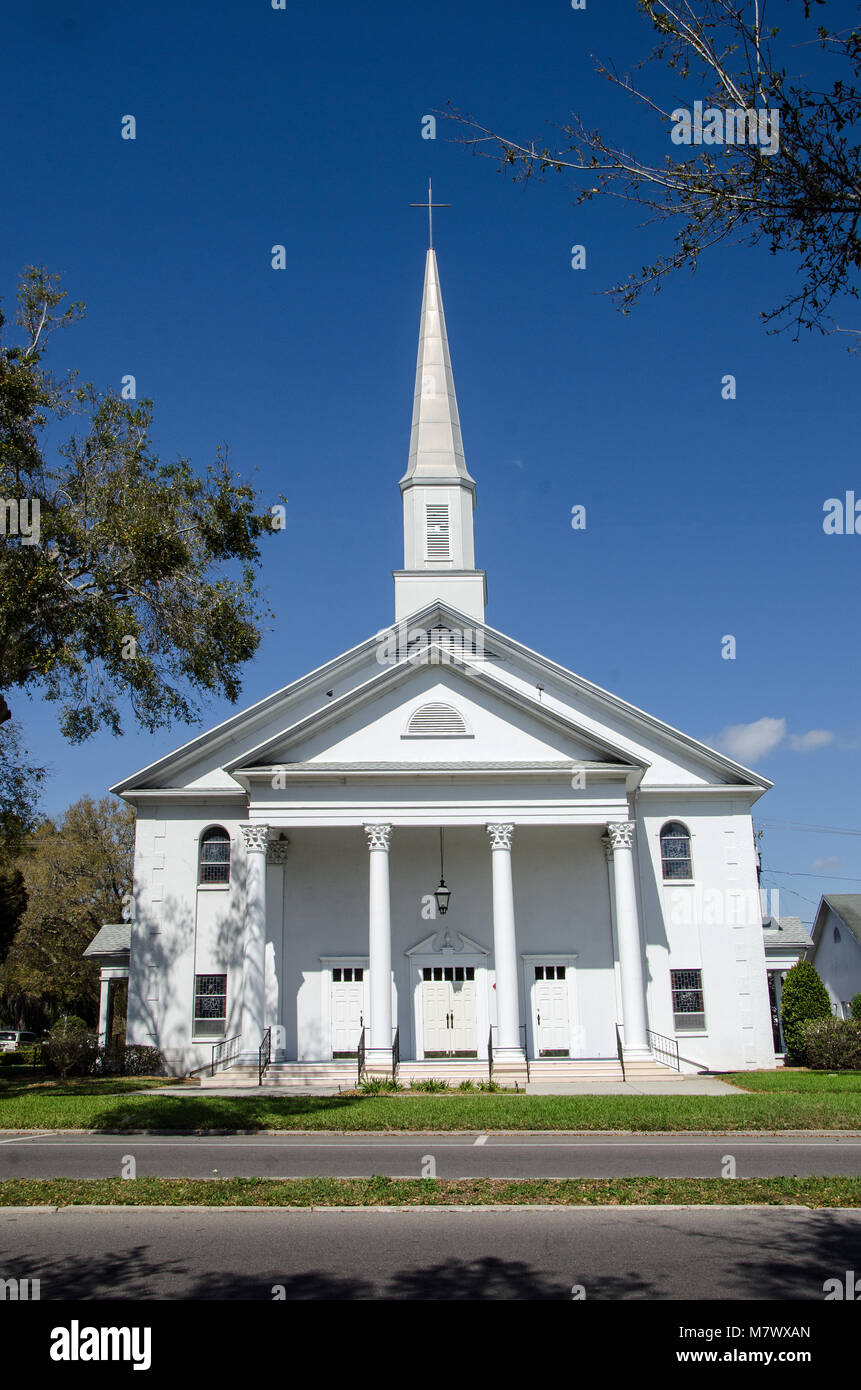 Zephyrhills Evangelisch-methodistische Kirche Stockfoto