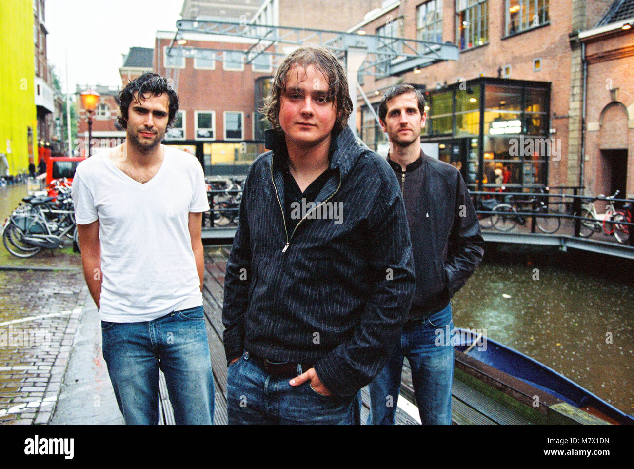 Englische Band Keane in Amsterdam fotografiert 7. Juli 2004, Niederlande, Europa Stockfoto