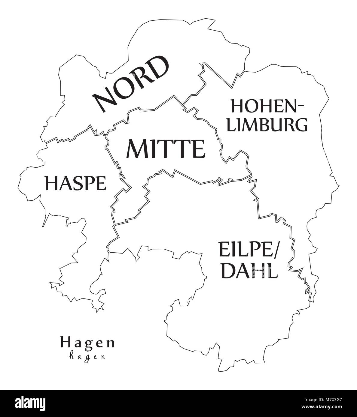 moderne-stadtplan-hagen-stadt-deutschlands-mit-bezirken-und-titel-de