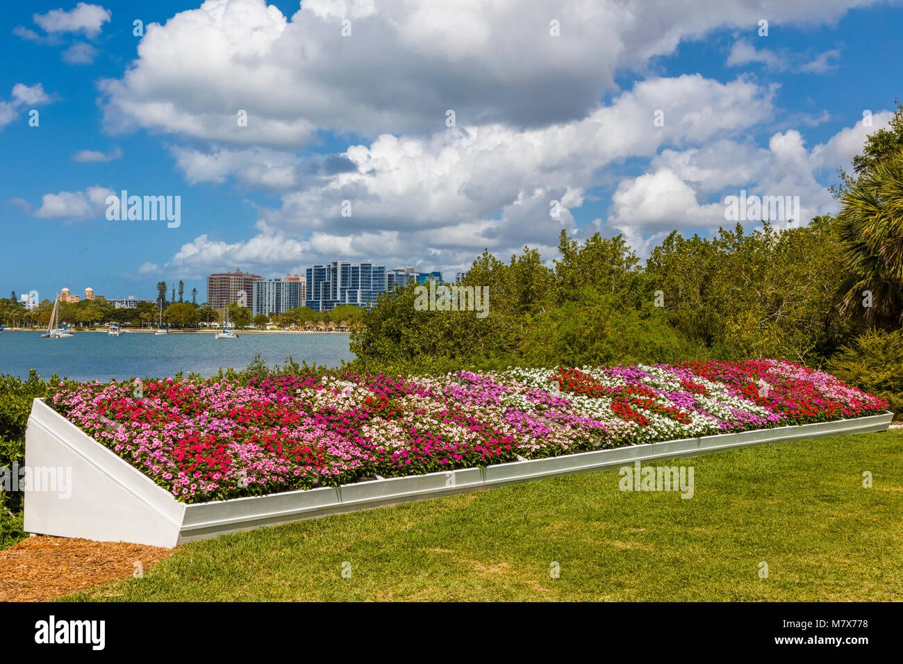 Marie Selby Botanical Gardens in Sarasota Florida Stockfoto