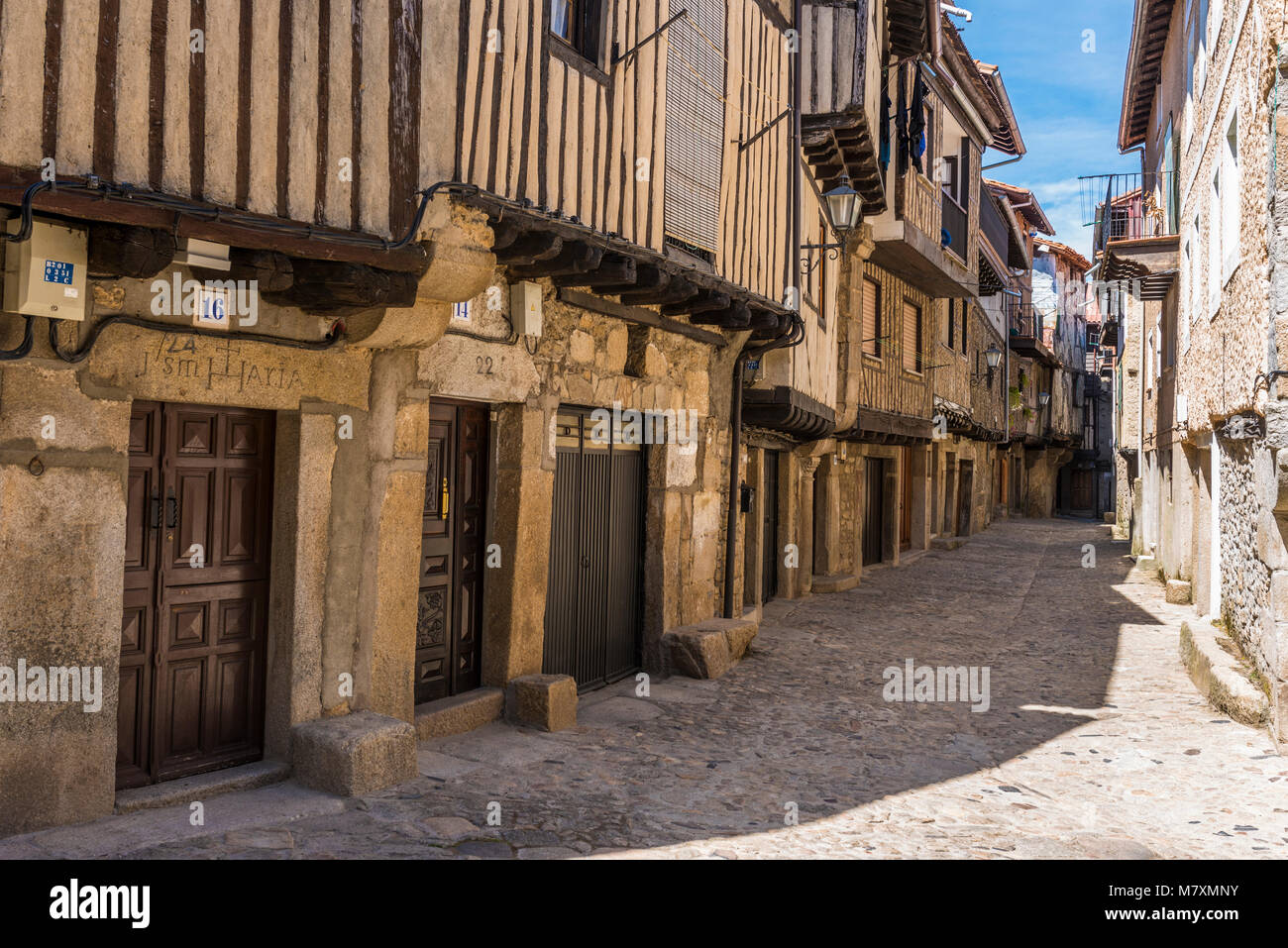 La Alberca (Salamanca, Spanien) Stockfoto