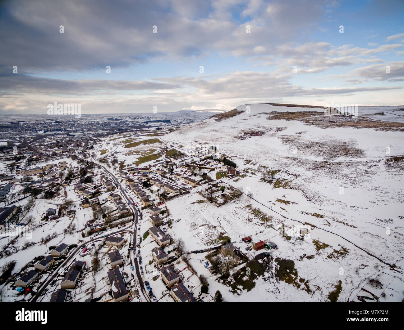 Winter in South Wales Stockfoto Winter in South Wales Stockfoto