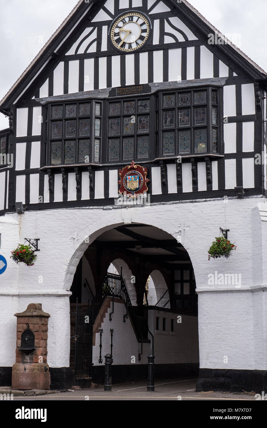 Das Rathaus High Street Bridgnorth Shropshire West Midlands England Stockfoto