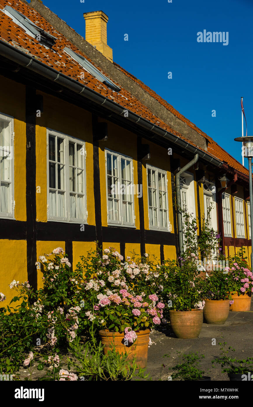 Bornholm ist eine kleine dänische Insel in der Ostsee östlich