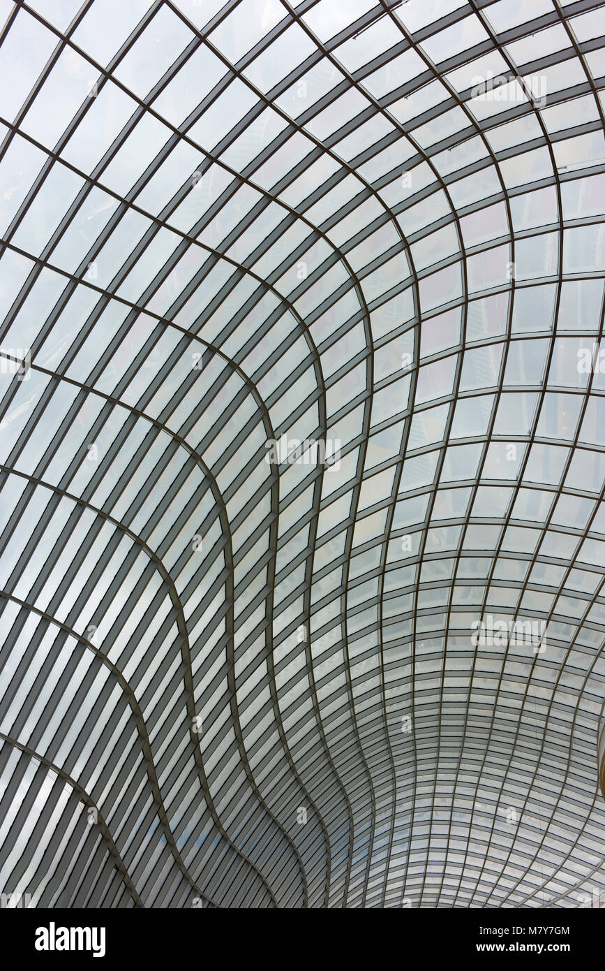 Die verglaste Dach der Chadstone Shopping Center. Stockfoto