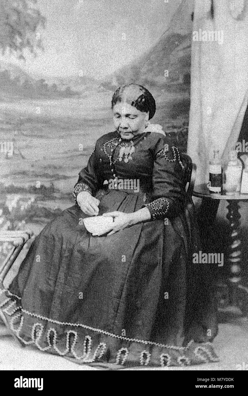 Maria Seacole (1805-1881), der einzige bekannte Portrait des British-Jamaican Krankenschwester, c 1873 Stockfoto