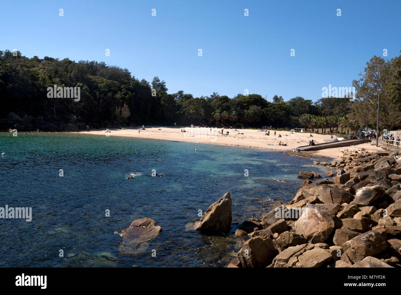 Shelly Beach Manly Sydney New South Wales, Australien Stockfoto