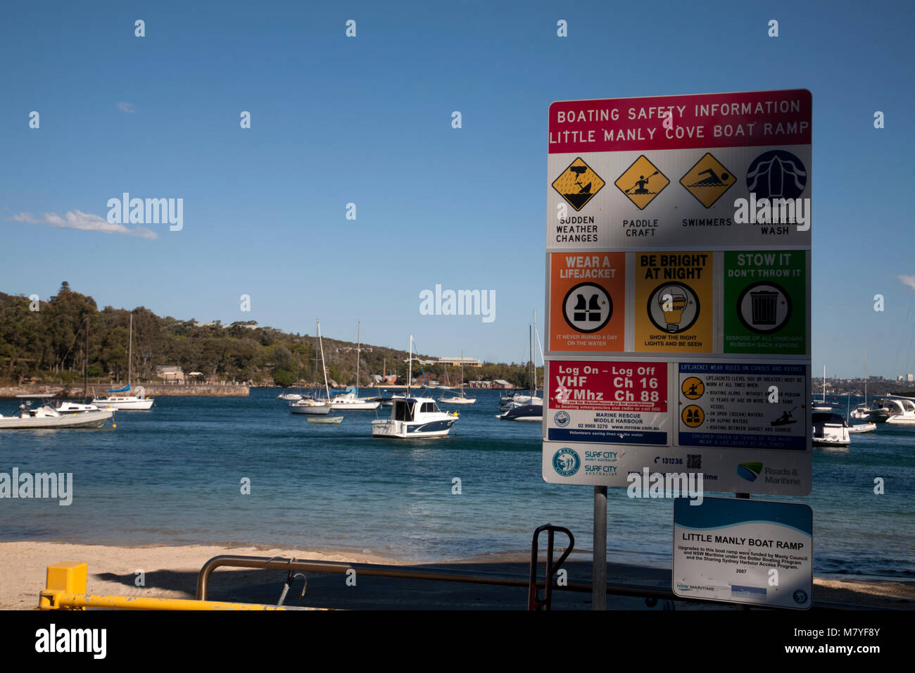 Little Manly Cove Manly Sydney New South Wales, Australien Stockfoto