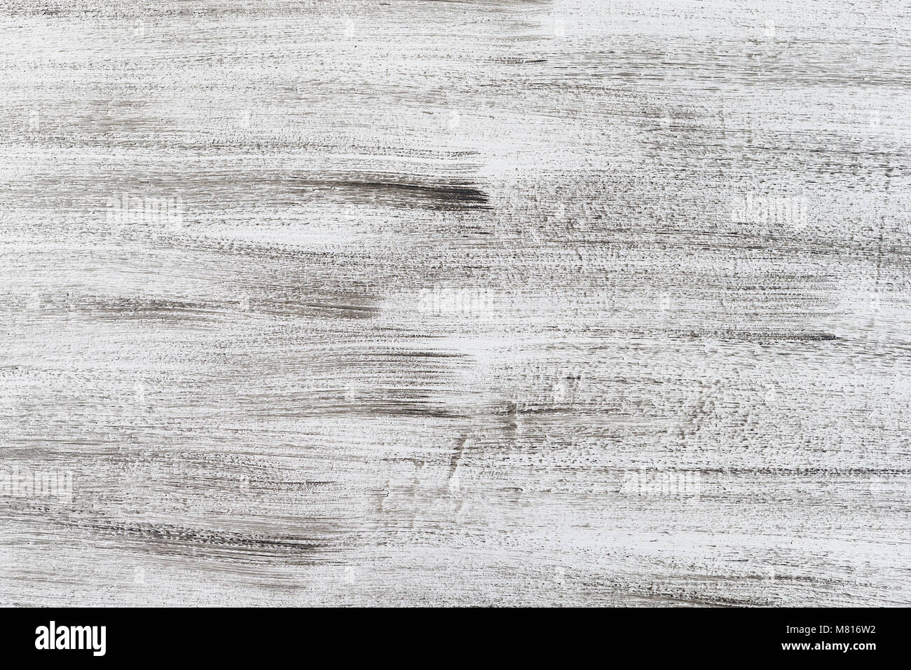 Schwarzes und weißes Licht Holz Textur, Grunge Textur. Abstrakte Tapeten Textur Hintergrund Stockfoto